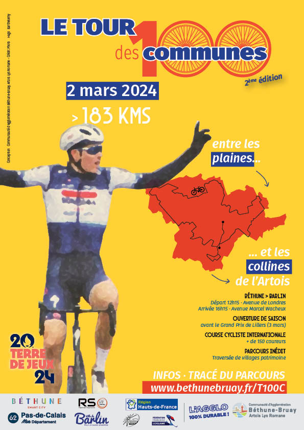 tour des 100 communes parcours